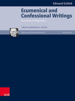 cover image of Ecumenical and Confessional Writings